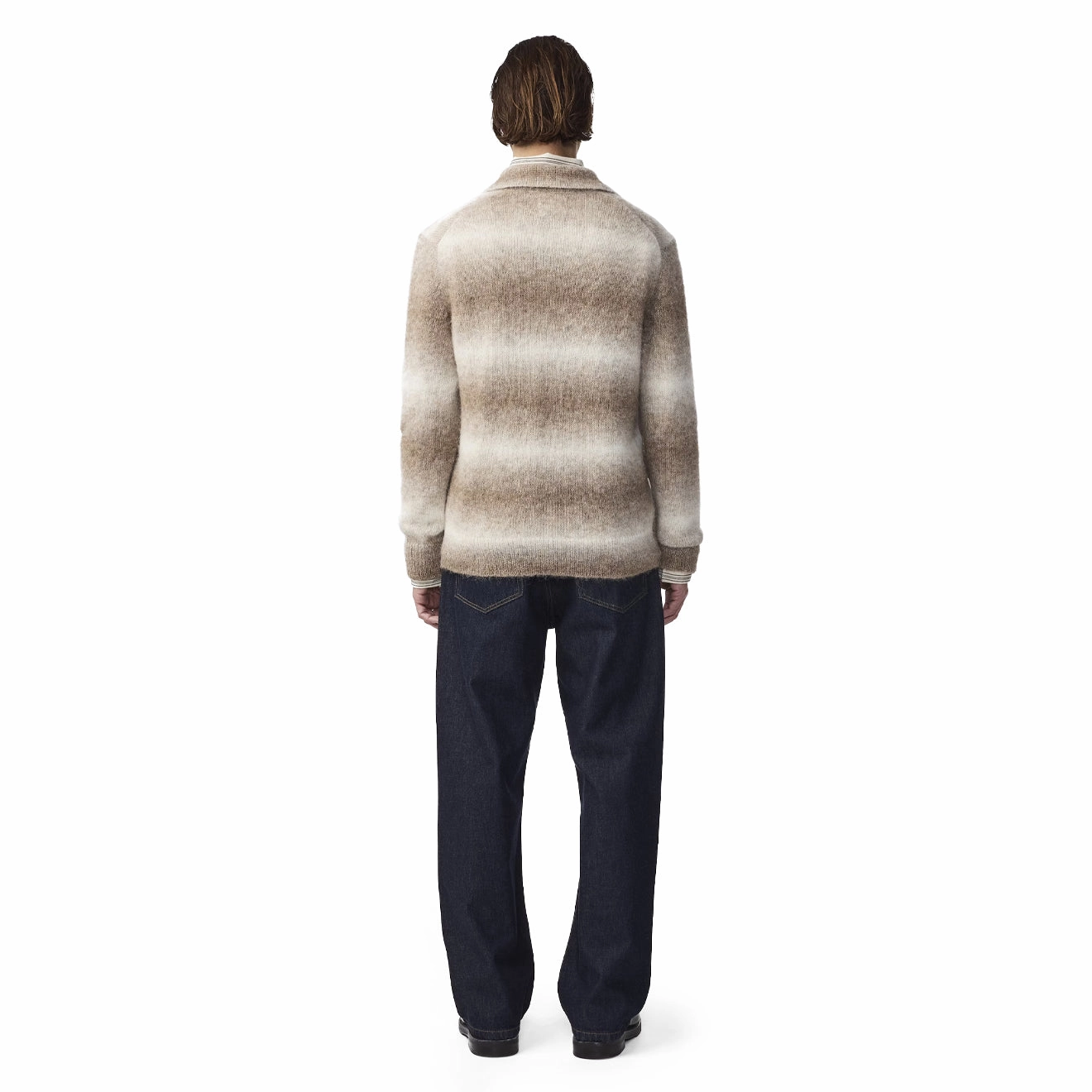 MustHave Gift Ideas Nn07 Alfie Polo Alpaca Blend Knit Light Camel