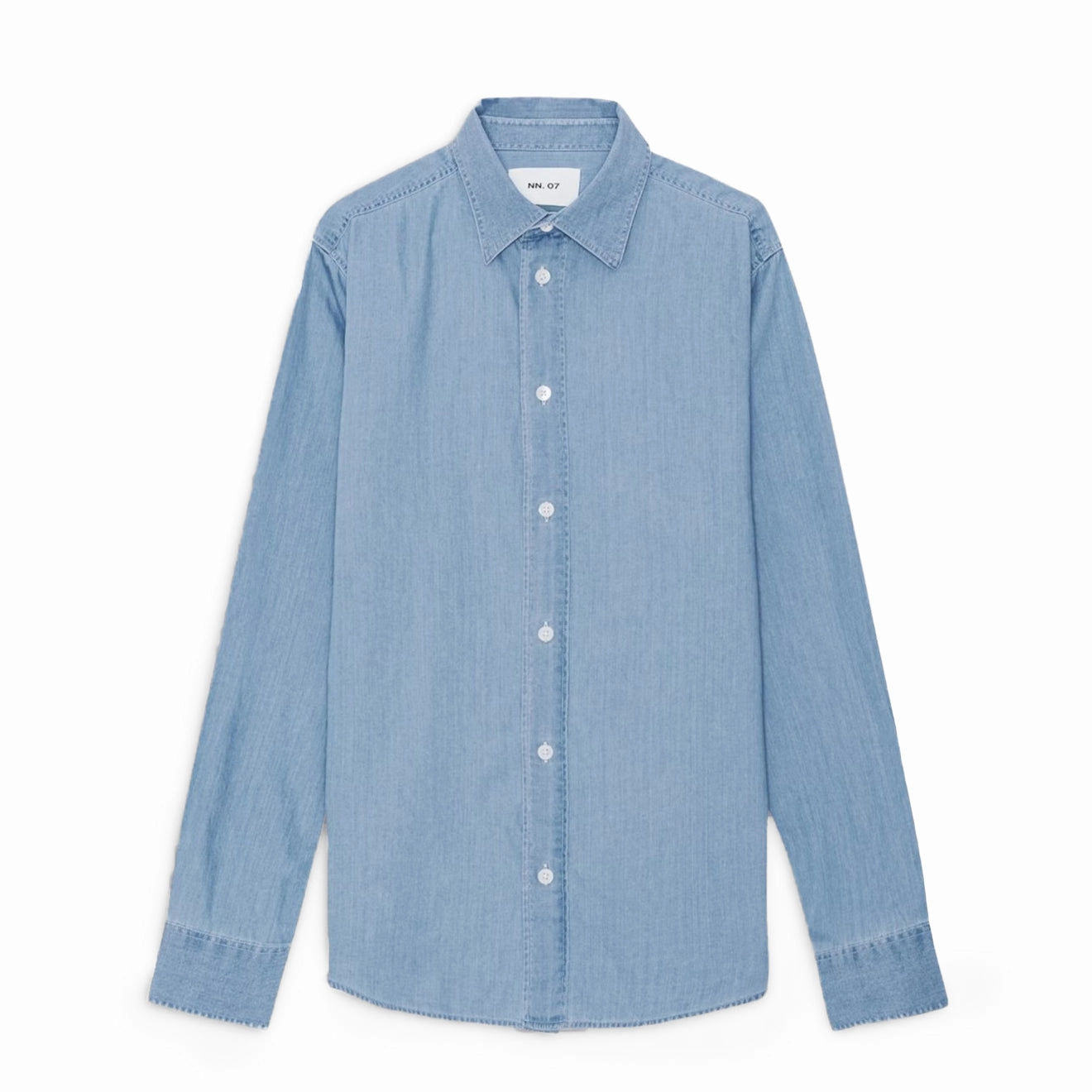 Nn07 Colby Denim Shirt Bleach Indigo Flash Deal Alert