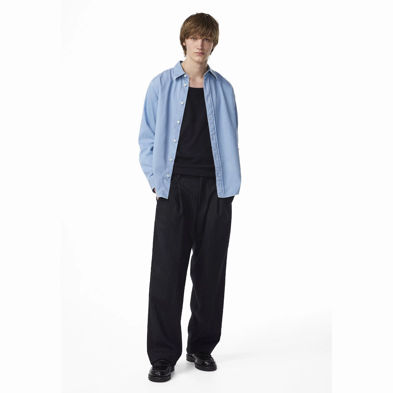 GiftWorthy Sale Limited Time Hot Deal Nn07 Colby Denim Shirt Bleach Indigo