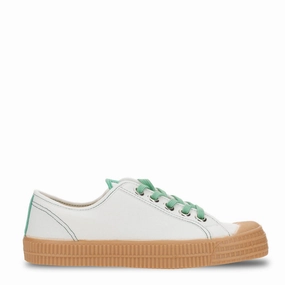 Dont Miss This Deal Price Drop Alert Novesta Star Master Contrast Stitch Trainer White Green Transparent