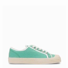 Novesta Star Master Trainer Contrast Piping Green / White / Ecru Limited Stock Deals