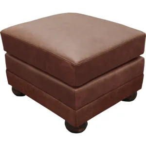 Omnia - Alpharetta - Leather Ottoman