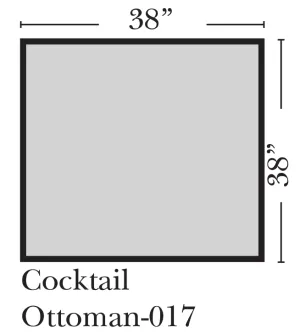 Omnia - Cedar Heights - Cocktail Ottoman
