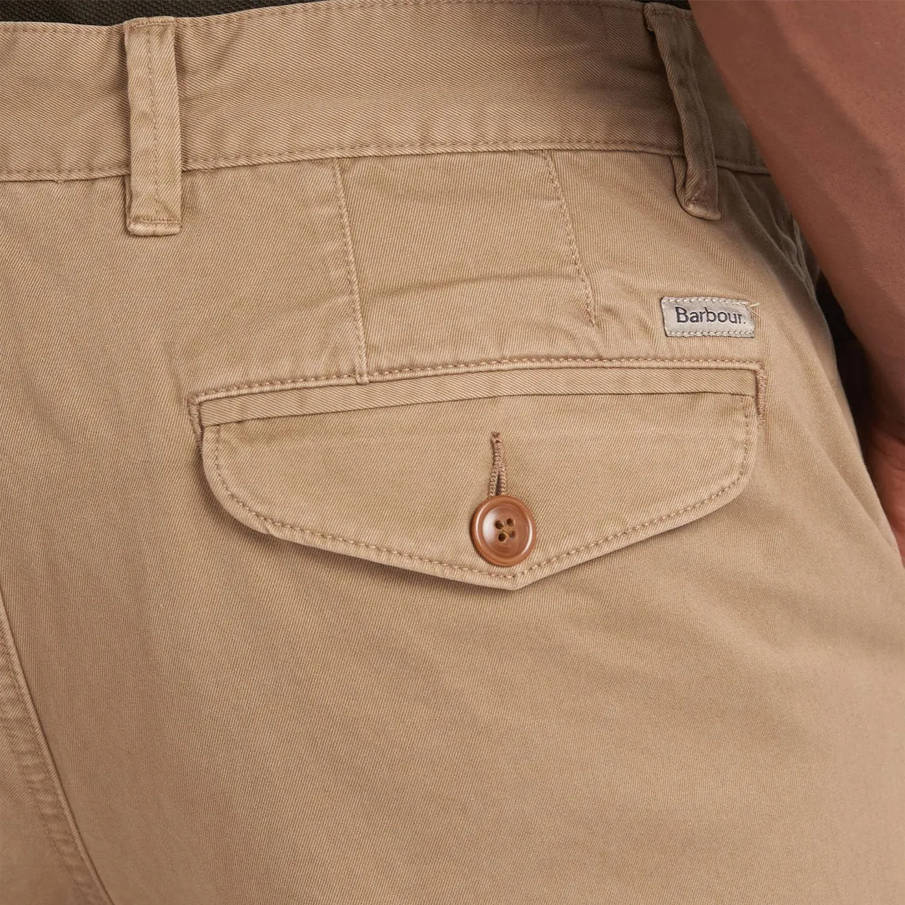 Special Deals Online Barbour Neuston Twill Trousers Stone