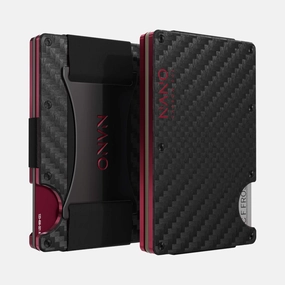 Price Drop Frenzy 003 Cash Strap Wallet (Stealth Black/Volcano Red)