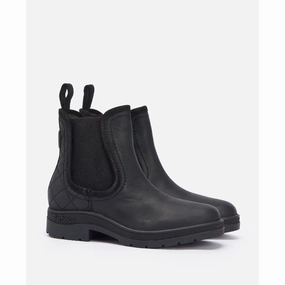 Shop the Savings Gift Sale Event Barbour Birch Ladies Chelsea Boot - Black