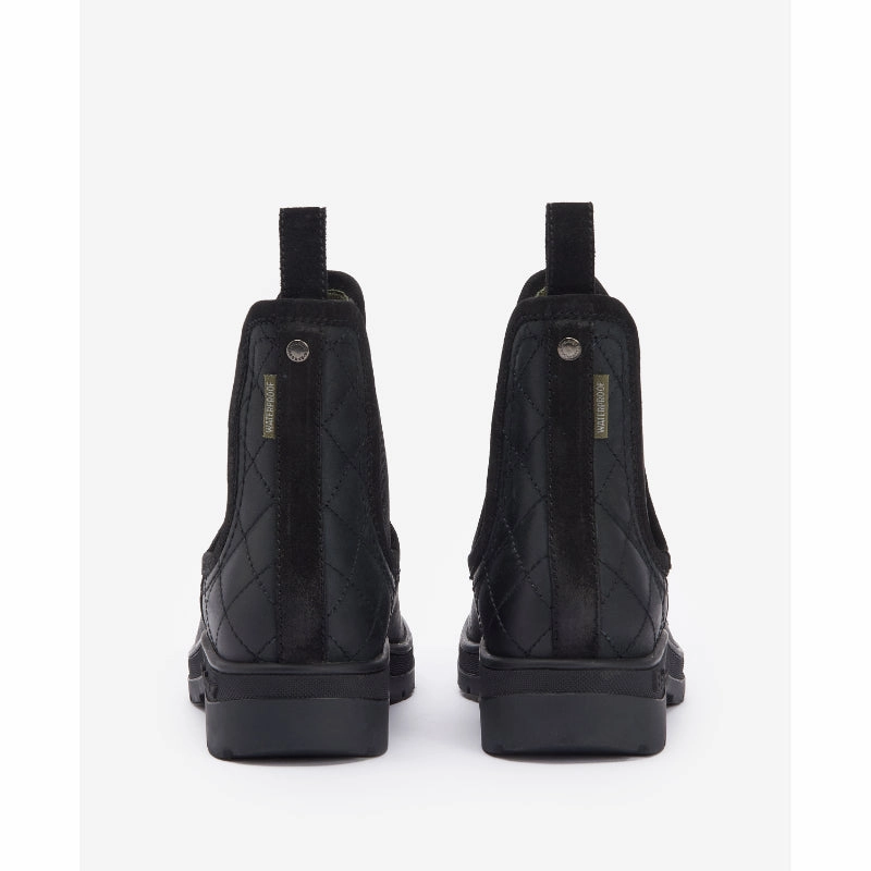Barbour Birch Ladies Chelsea Boot - Black Grab Your Deal Today