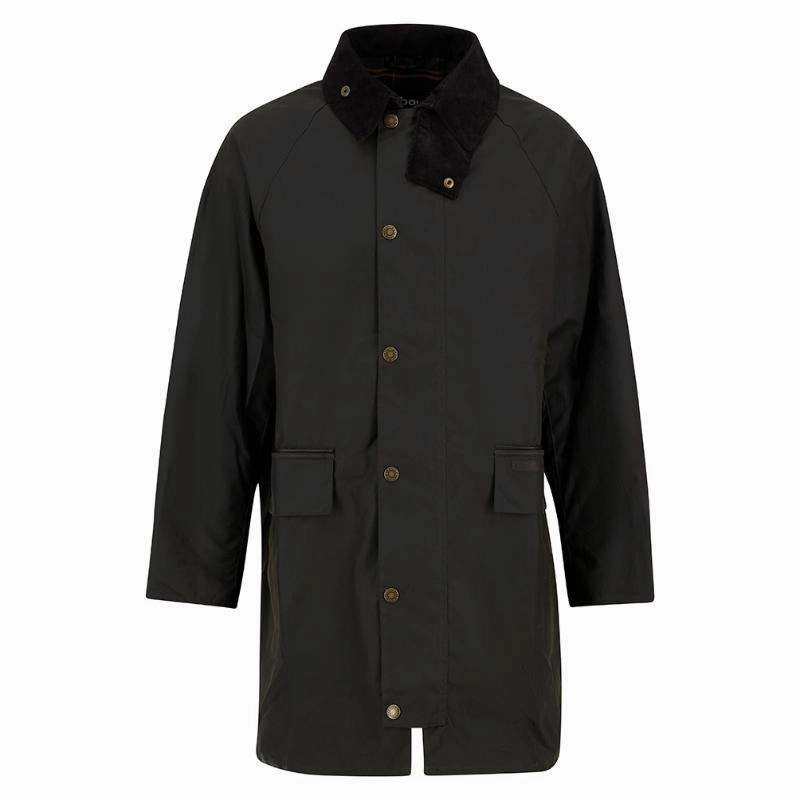 Hot Pick of the Day Trendy Picks Today Barbour Country Mens Wax Mac Jacket - Olive