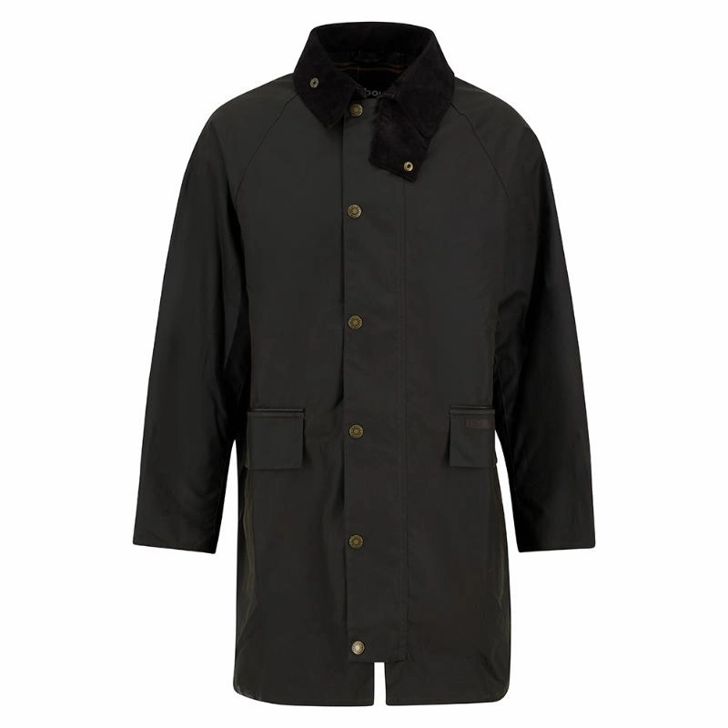 Dont Miss Out Barbour Country Mens Wax Mac Jacket - Olive