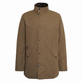 Barbour Winter Spoonbill Waterproof Mens Jacket - Clay Online Exclusive Offer