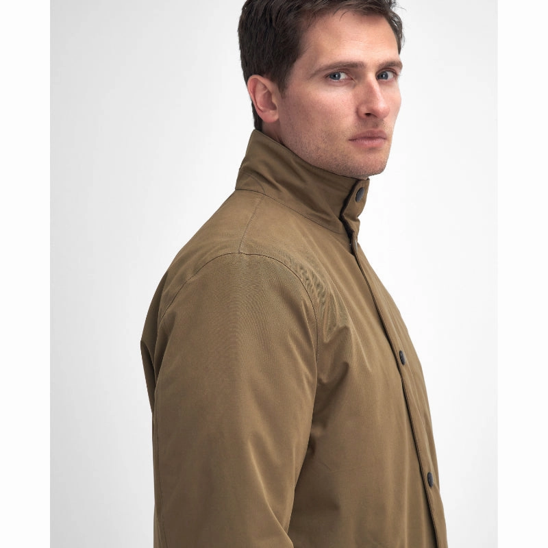 Barbour Winter Spoonbill Waterproof Mens Jacket - Clay Trending Savings Now