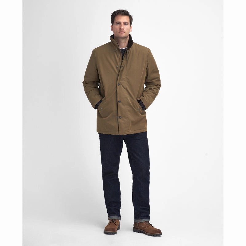 Barbour Winter Spoonbill Waterproof Mens Jacket - Clay Mega Hot Offer