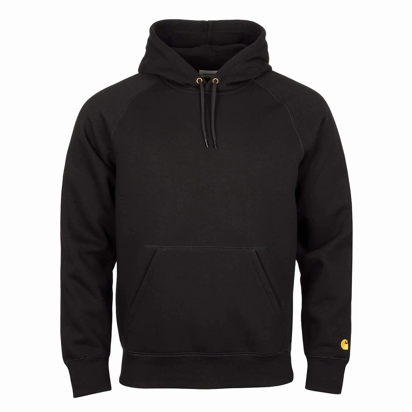 Carhartt Wip Chase Hooded Sweat Black / Gold Steal Todays Offer Online Exclusive Offer