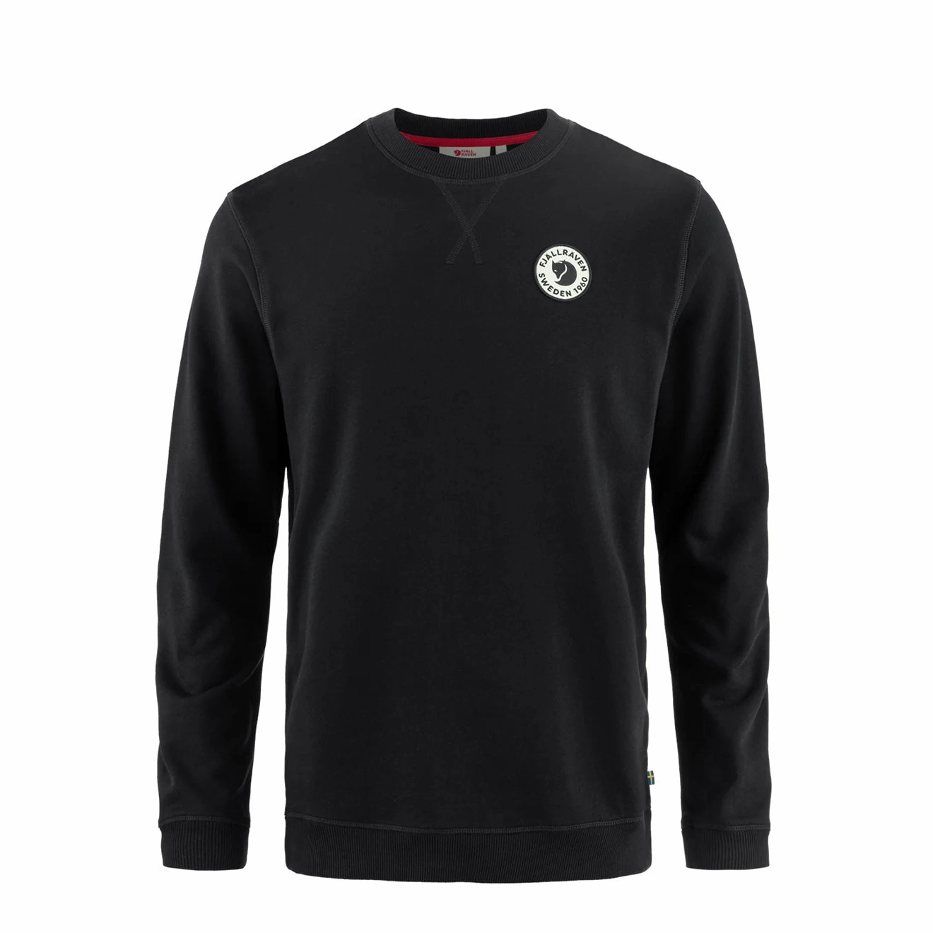 Fjallraven 1960 Logo Badge Sweater Black Save Big Online Special Price Today
