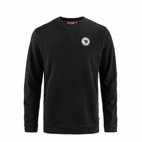 Fjallraven 1960 Logo Badge Sweater Black Daily Special Offer Special Price Today