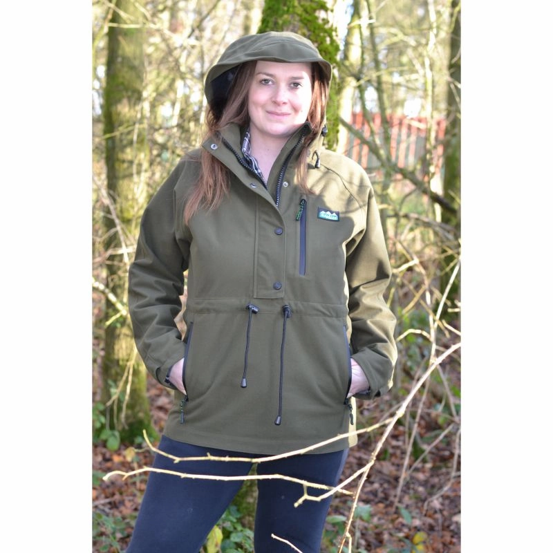 Sweet Deal Today Hot Price Drop Ridgeline Monsoon Classic Ladies Waterproof Smock - Field Olive