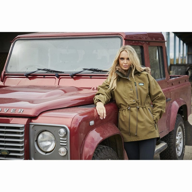 Exclusive Deal Inside Ridgeline Monsoon Ii Arctic Ladies Waterproof Smock - Teak