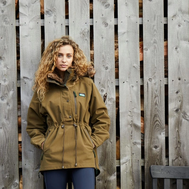 Todays Special Picks Last Chance Offer Ridgeline Monsoon Ii Arctic Ladies Waterproof Smock - Teak