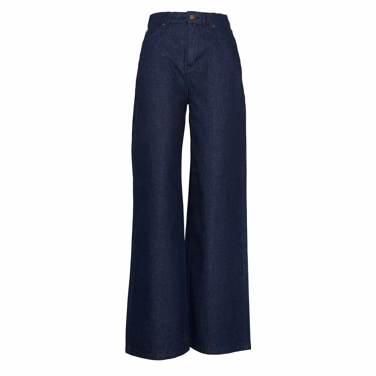 Dont Miss Todays Deal Save Big Today Barbour Womens Maisie Wide Leg Jeans Dark Indigo Wash
