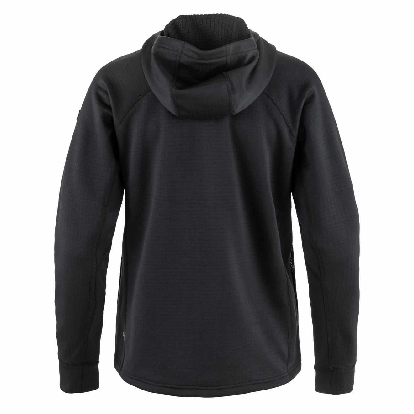 Trending Hot Picks Fjallraven Womens Abisko Grid Fleece Hoodie Black
