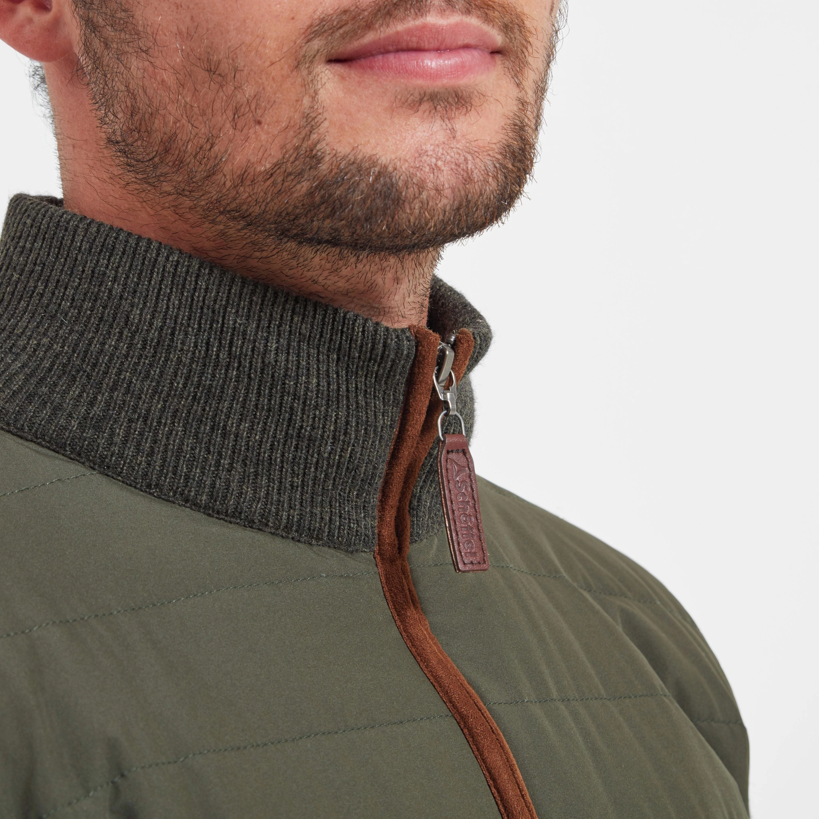 Schoffel Hybrid Mens Lambswool Jacket - Loden Instant Hot Deal Clearance Sale
