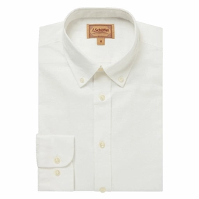 Schoffel Walsingham Mens Linen Shirt - White Hot Pick Deal