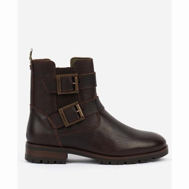 Big Clearance Event Barbour Marina Ladies Boot - Dark Brown