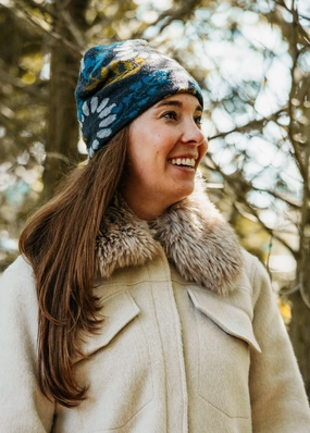 Floral Love Skully Beanie Surprise Discount Today Gift Ideas Galore
