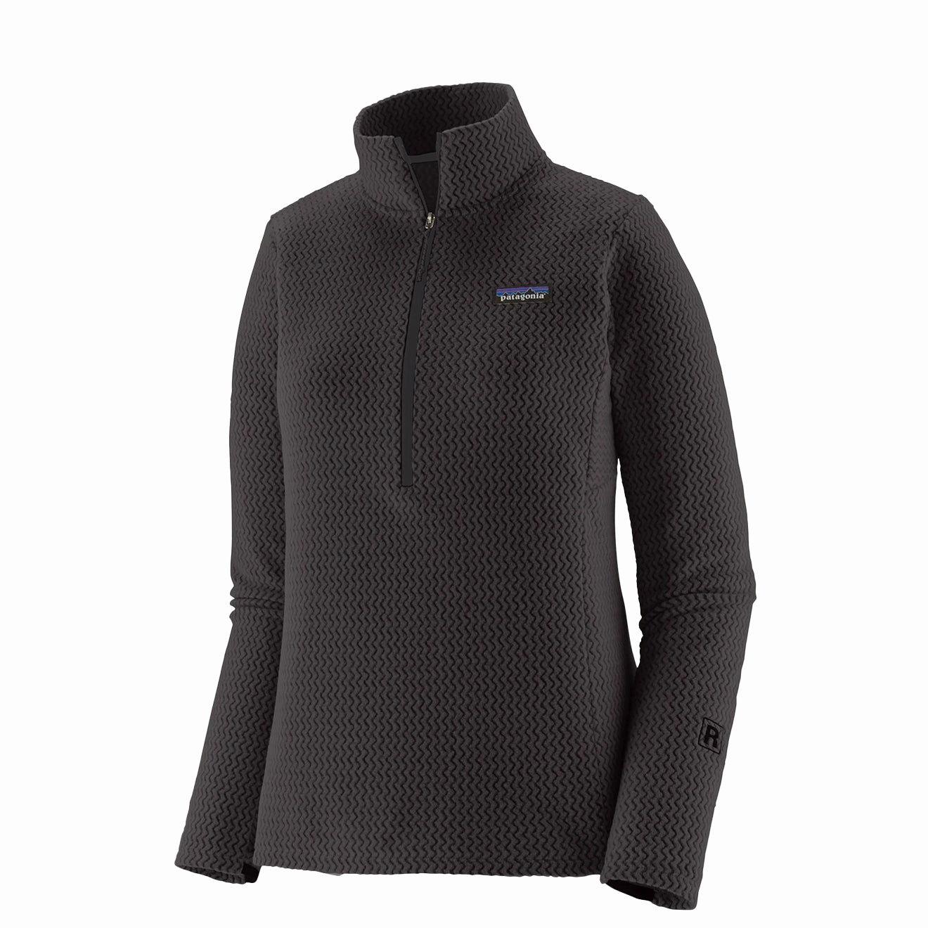 Patagonia Womens R1 Air Fleece Zip-Neck Black Flash Sale Alert