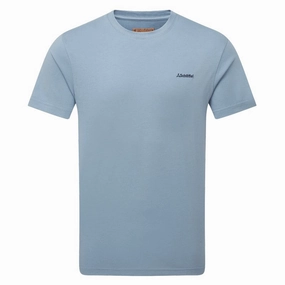 Limited Edition Offer Mega Hot Offer Schoffel Trevone Mens T-Shirt - Pigeon Blue