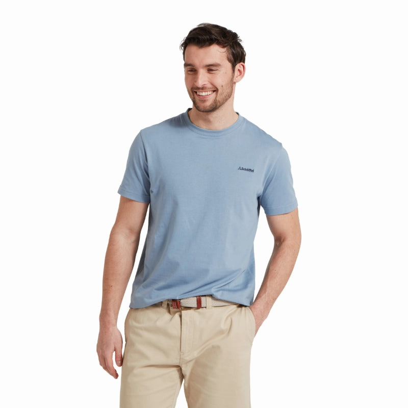 Schoffel Trevone Mens T-Shirt - Pigeon Blue Hot Deal Alert