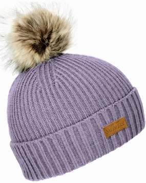 Biggest Savings Now Price Slash Today Women'S Trapper Pom Beanie - Sunset