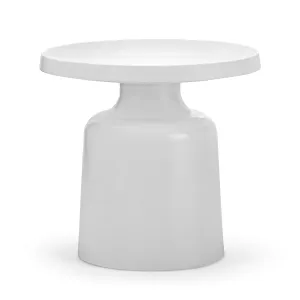 Palemo Round Pedestal Tray Side Table