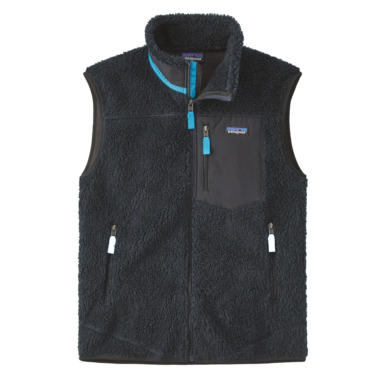 Shop Save Today Online Deal Frenzy Patagonia Classic Retro-X Fleece Vest Pitch Blue