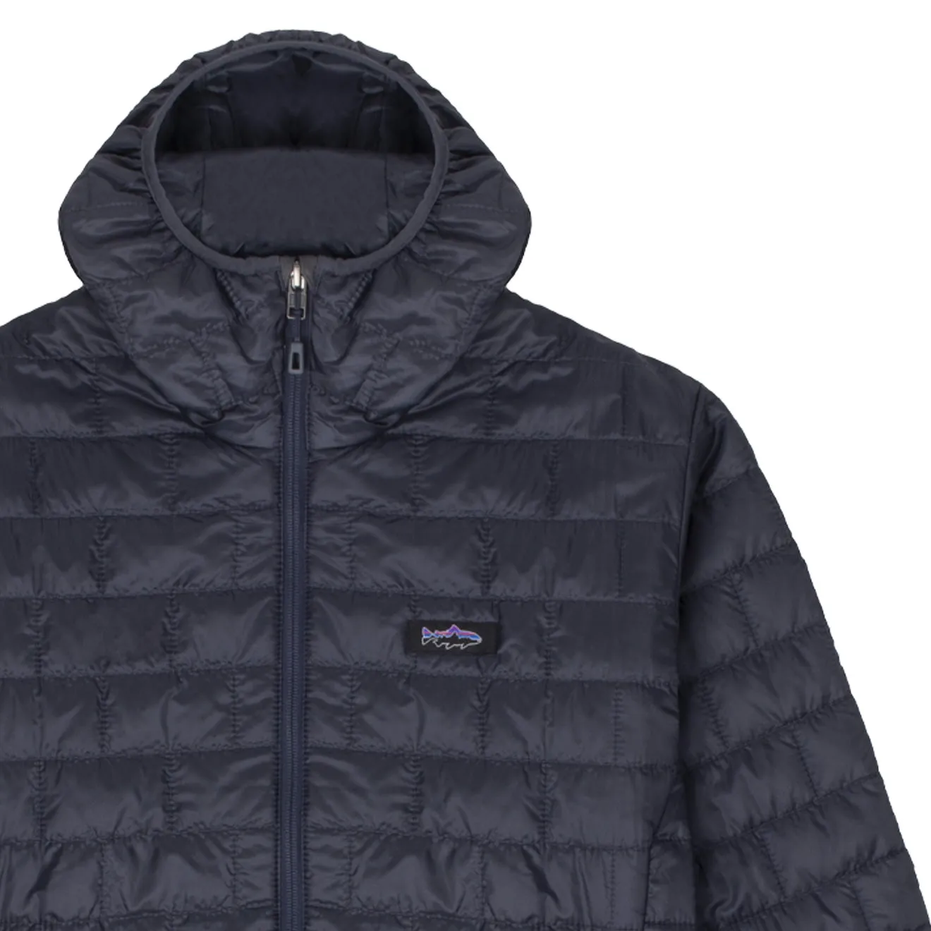 Exclusive Holiday Deal Patagonia Nano Puff Fitz Roy Trout Hoody Smolder Blue