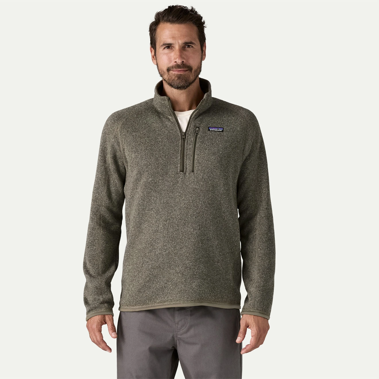 Limited Time Sale Mega Online Discount Patagonia Better Sweater 1/4 Zip River Rock Green