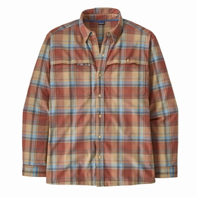 Shop the Savings Shop Grab Savings Patagonia Early Rise Stretch Shirt Rainsford: Burl Red