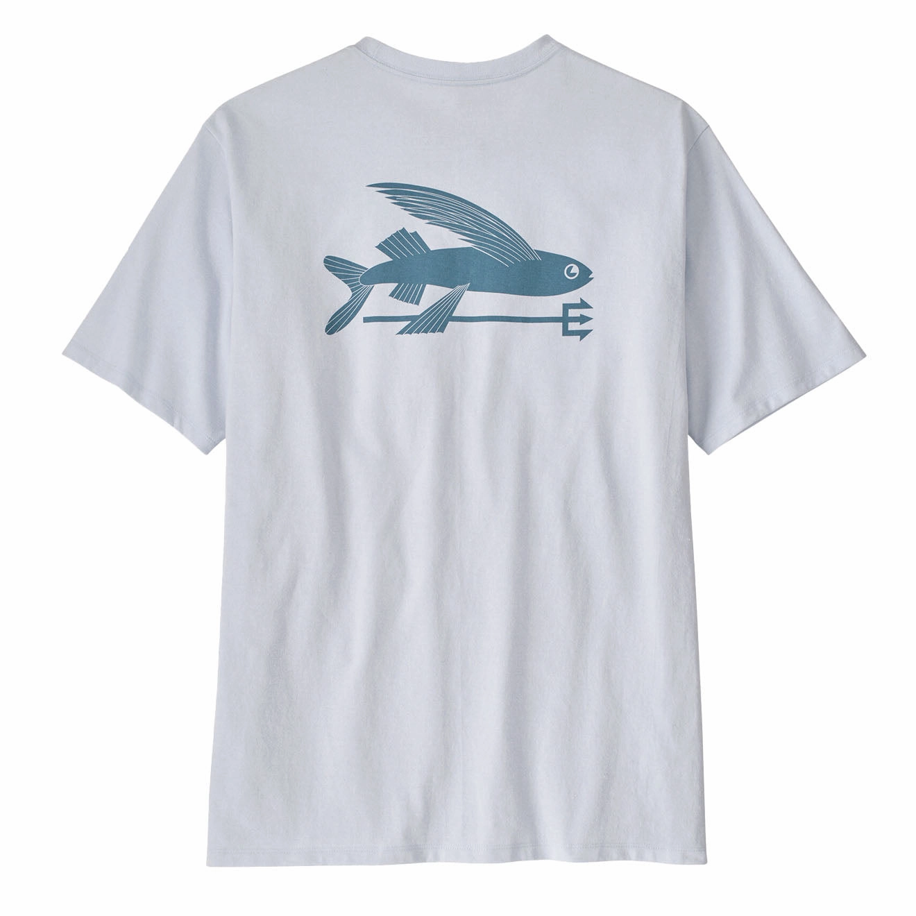 Weekend Sale Special Patagonia Flying Fish Responsibili-Tee White