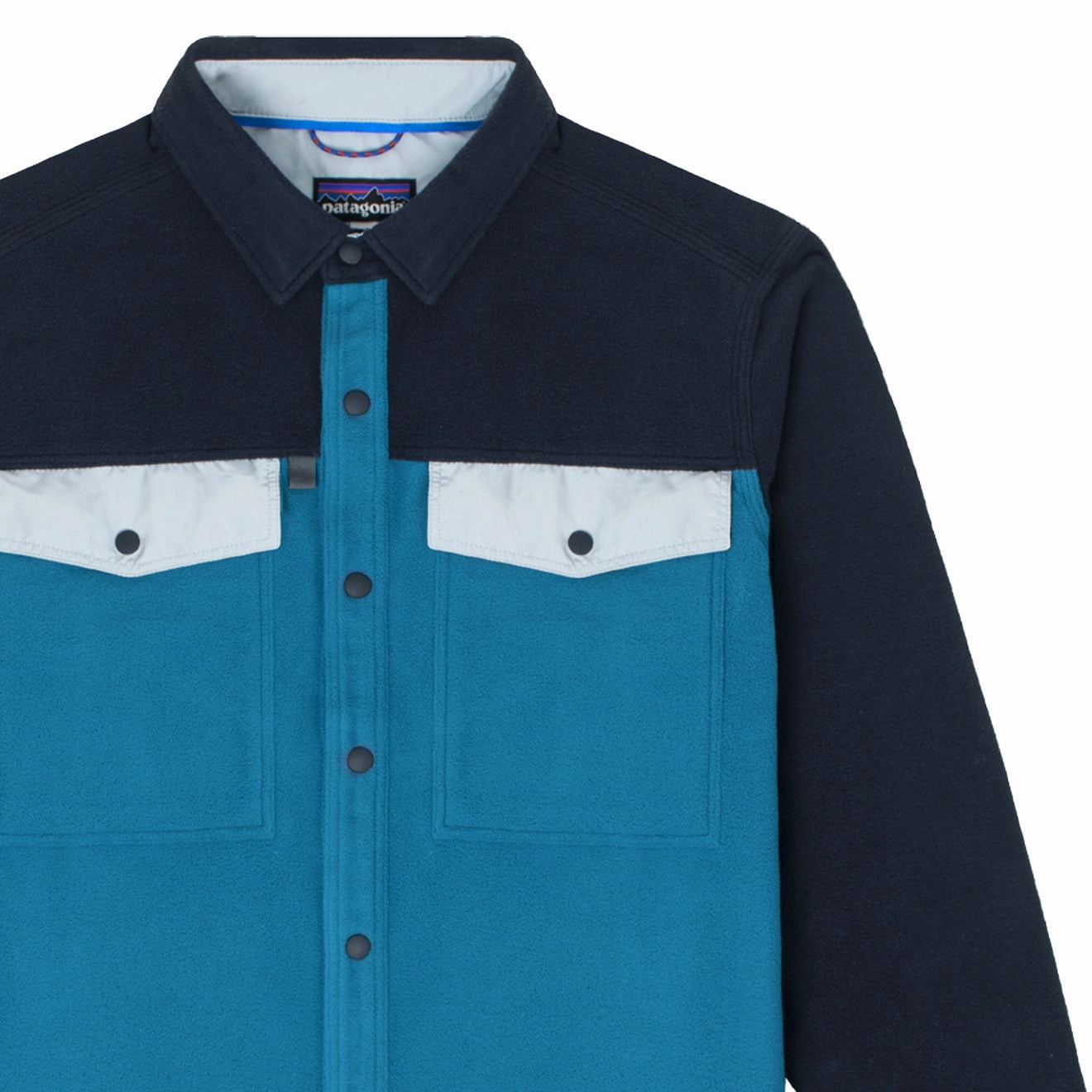 Patagonia L/S Early Rise Snap Shirt Wavy Blue Dont Miss Todays Deal