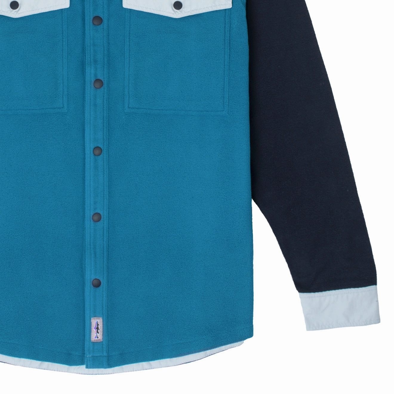 Patagonia L/S Early Rise Snap Shirt Wavy Blue Flash Discount Today