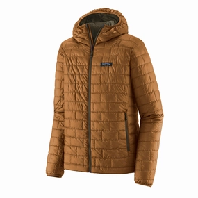 Patagonia Nano Puff Fitz Roy Trout Hoody Shelter Brown Clearance Savings Now Hot Picks Today