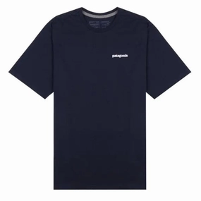 Shop Grab Offer Price Drop Today Patagonia P-6 Logo Responsibili Tee Classic Navy
