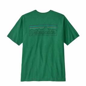 Shop the Savings Mega Online Discount Patagonia P-6 Logo Responsibili-Tee P-6 Outline / Heartleaf Green