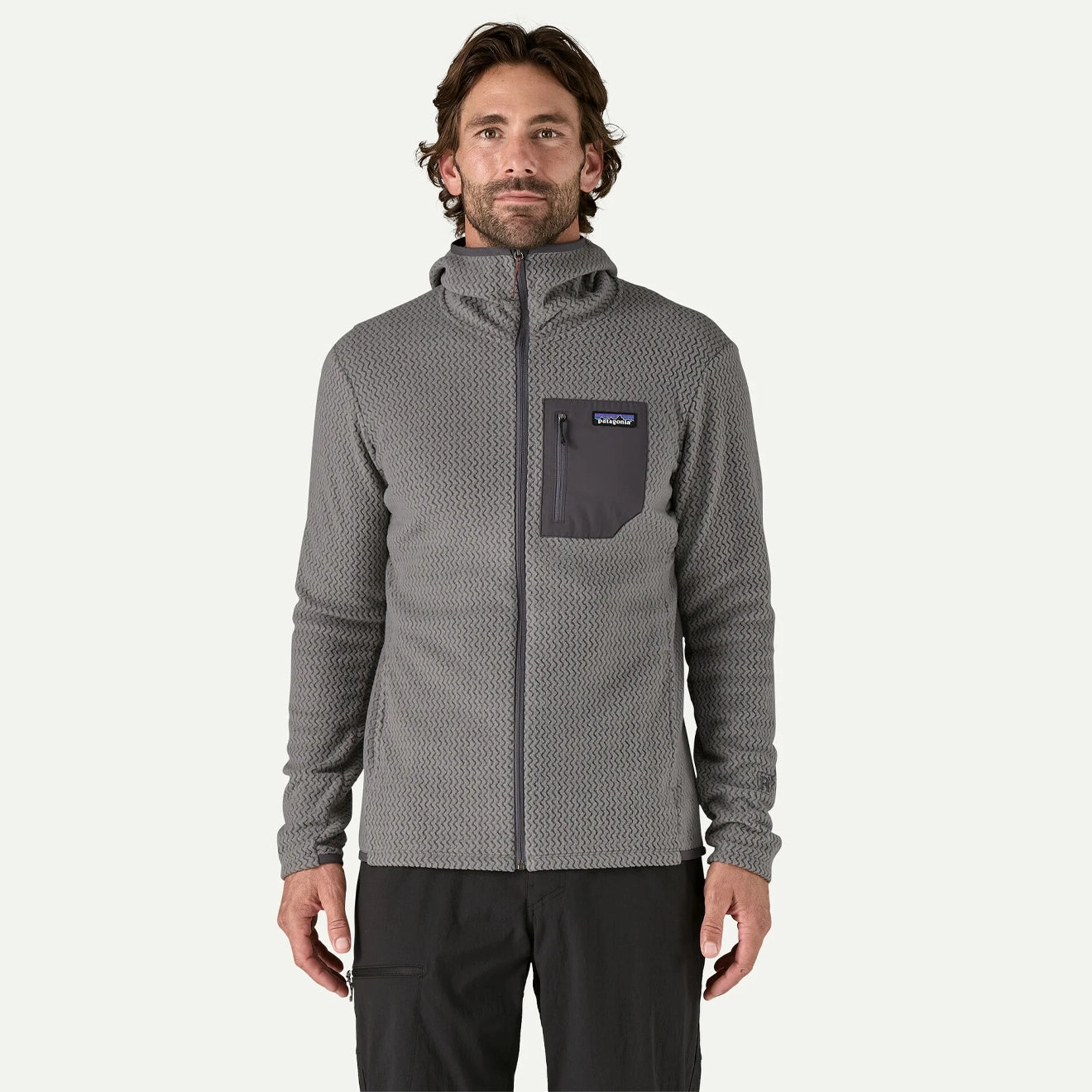 MustHave Items Online Exclusive Savings Patagonia R1 Air Full-Zip Hoody Forever Grey