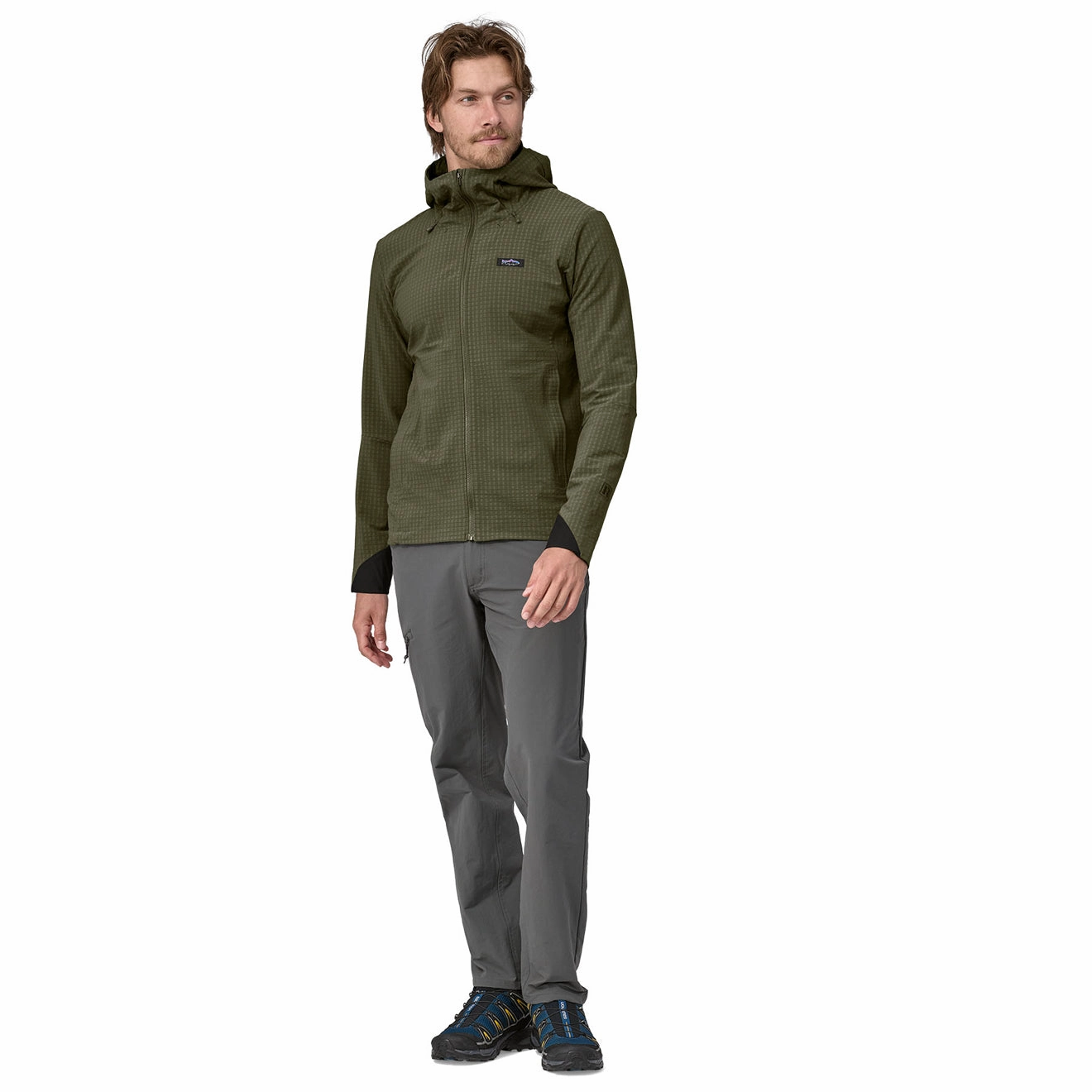 Patagonia R1 Techface Fitz Roy Trout Hoody Lagom Blue Flash Offer Today