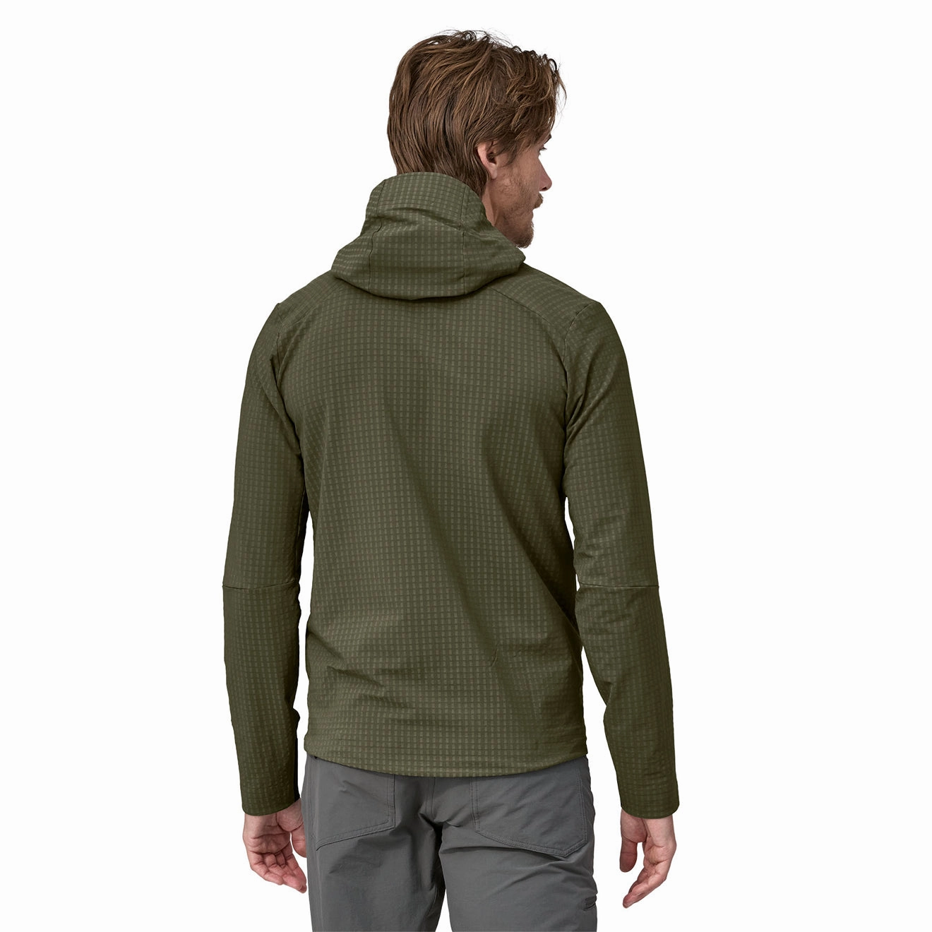 Grab It Fast Patagonia R1 Techface Fitz Roy Trout Hoody Lagom Blue