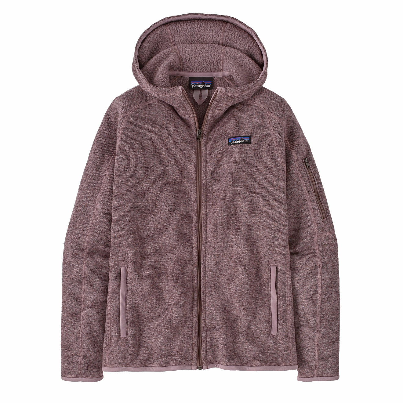 Last Chance Steal Shop the Best Deals Patagonia Womens Better Sweater Hoody Stormy Mauve