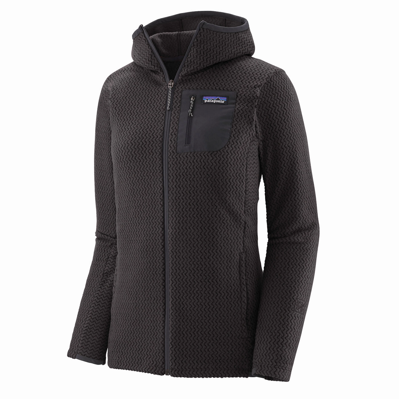 Dont Wait Save Today Todays Special Savings Patagonia Womens R1 Air Full-Zip Fleece Hoody Black
