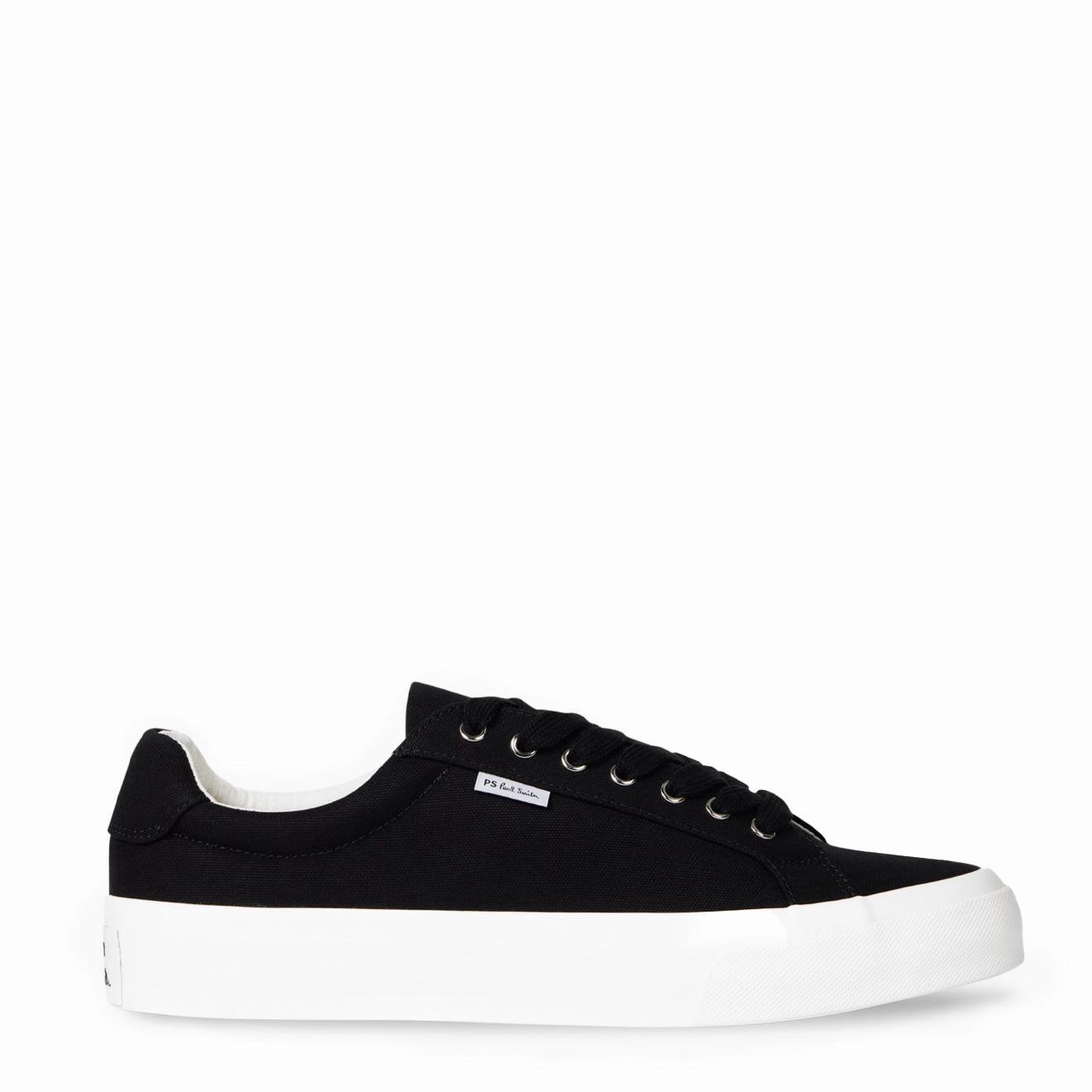 Shop the Best Deals Paul Smith Amos Canvas Trainers Black