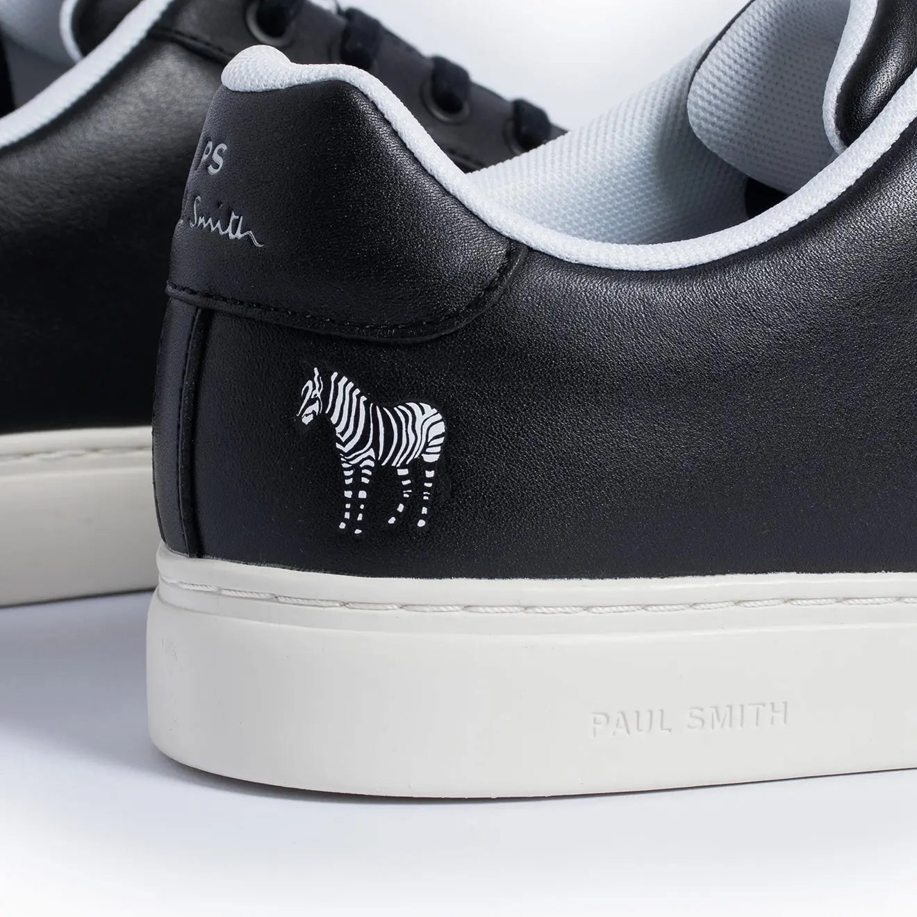 Paul Smith Leather Rex Trainers Black Hot Offer Inside